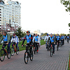 В День без автомобиля председатель комитета С.А.Дубницкий принял участие в велопробеге