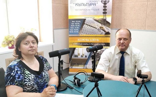 Председатель комитета Валентин Шатравко выступил на канале «Культура» Белорусского радио в программе «Диалоги о культуре» (видео)