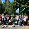 5 июня во Всемирный день охраны окружающей среды Члены Глобального договора ООН посадили в минском Ботаническом саду сосны