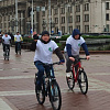 Участники велопробега в День без автомобиля доказали, что двухколесный транспорт мобильнее авто