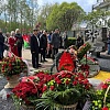 26 апреля в парке Дружбы народов прошла церемония возложения цветов к памятному знаку «Ахвярам Чарнобыля»